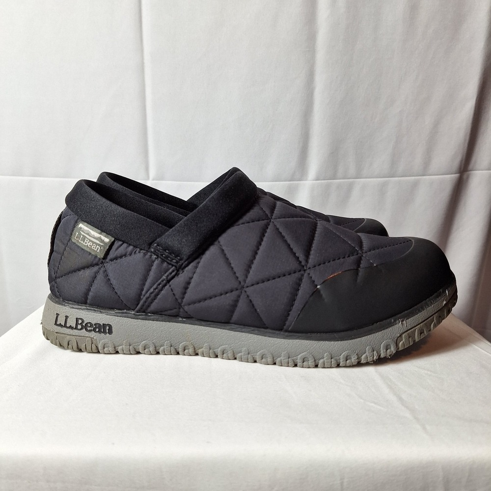 L.L. BEAN Ultralight Primaloft Quilted Slip-On Waterproof Insulated Shoes Sz 8 - Picture 4 of 8